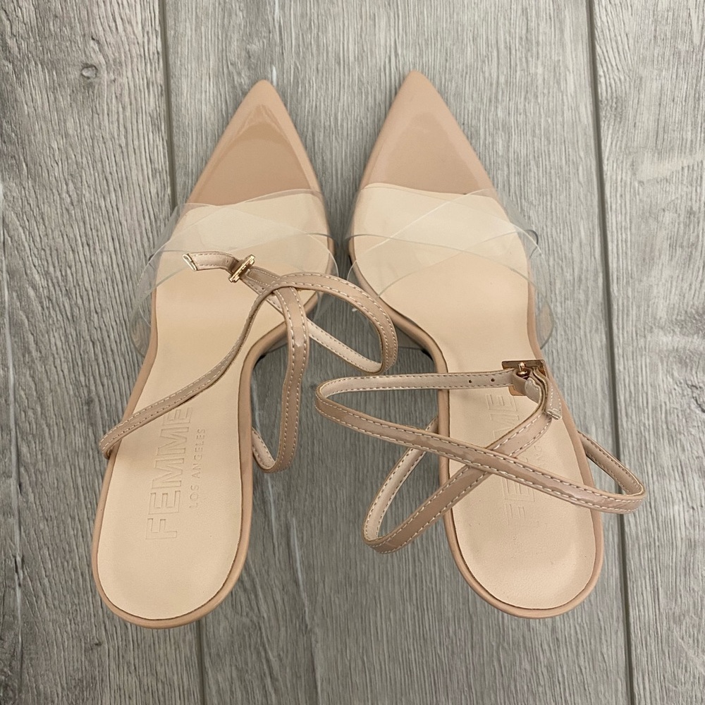 Femme Los Angeles Gia Nude Heel